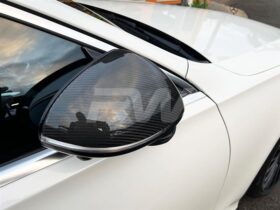 RW Carbon Mercedes W206 W223 Carbon Fiber Mirror Caps