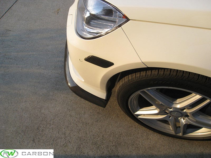 RW Carbon Mercedes E350 E550 Carlsson Style CF Front Lip