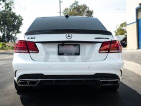 RW Carbon Mercedes W212 DTM Carbon Fiber Trunk Spoiler