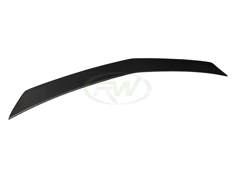 RW Carbon Mercedes W212 DTM Carbon Fiber Trunk Spoiler