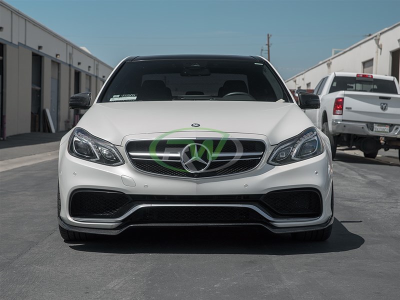 RW Carbon Mercedes W212 E63 Facelift BRS Style CF Front Lip