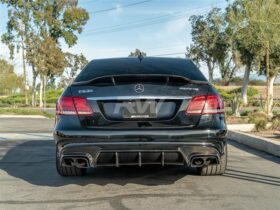 RW Carbon Mercedes W212 E63 BRS Style CF Diffuser