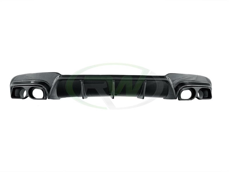 RW Carbon Mercedes W212 E63 Facelift BRS Style CF Diffuser