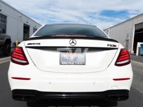 RW Carbon Mercedes W213 XR Carbon Fiber Trunk Spoiler