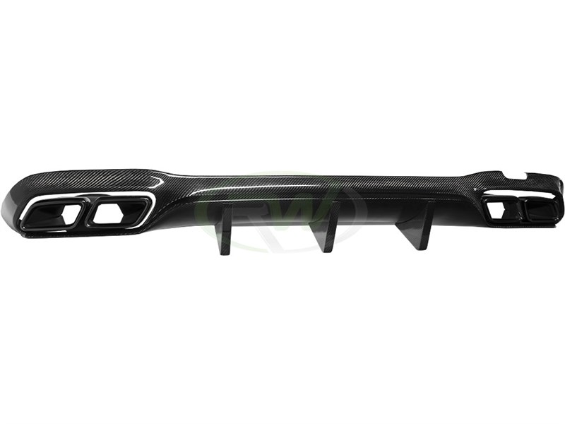 RW Carbon Mercedes W213 E Class Carbon Fiber Diffuser Kit