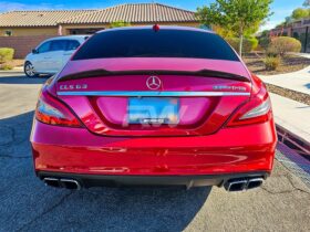 RW Carbon Mercedes-Benz W218 CLS AMG Style Carbon Fiber Trunk Spoiler Cls550 Cls