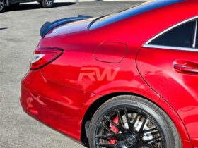 RW Carbon Mercedes-Benz W218 CLS AMG Style Carbon Fiber Trunk Spoiler Cls550 Cls