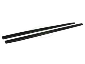 RW Carbon Mercedes W218 CLS Carbon Fiber Side Skirt Extensions