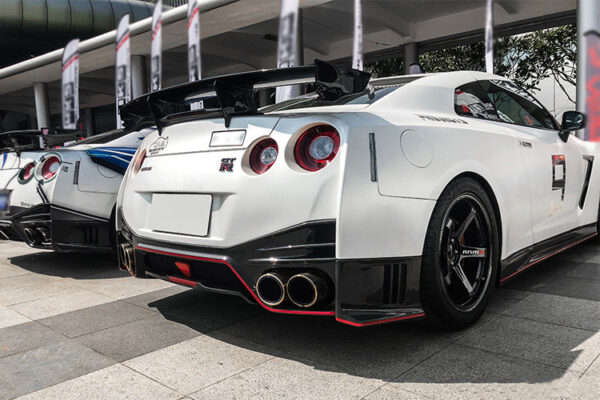DarwinPRO 2008-2023 Nissan GTR R35 CBA DBA EBA NSM Style Partial Carbon Fiber Rear Bumper