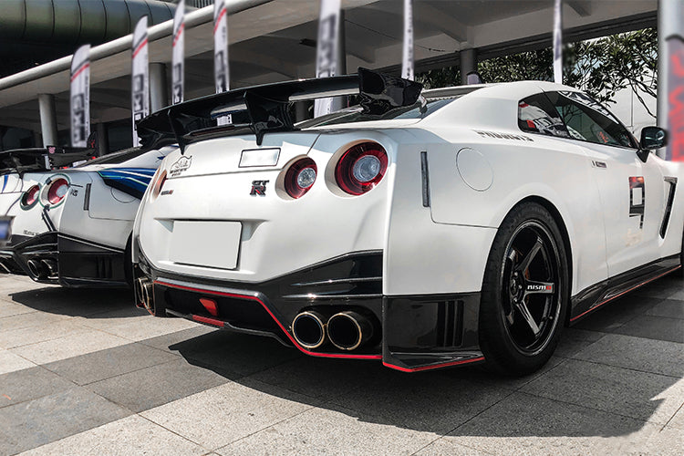 DarwinPRO 2008-2023 Nissan GTR R35 CBA DBA EBA NSM Style Partial Carbon Fiber Rear Bumper