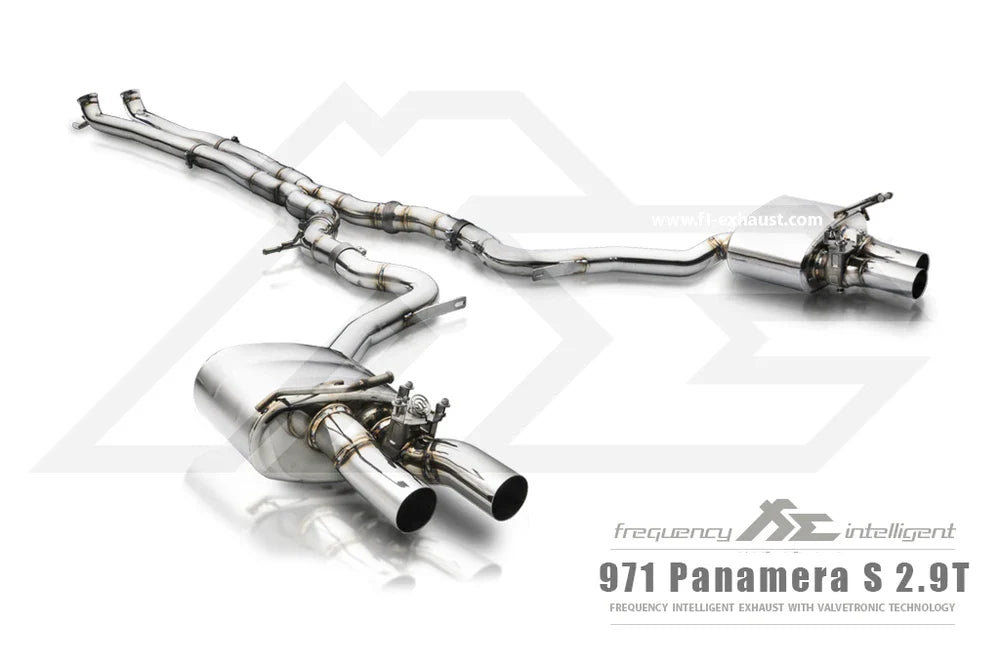Fi Exhaust Panamera 971 S 2.9TT Valvetronic Catback Exhaust - Image 4