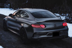 DarwinPRO 2015-2021 Mercedes Benz C-Class W205 Coupe PS Style Trunk Spoiler - image 1
