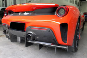 DarwinPRO 2018-2020 Ferrari 488 Pista Carbon Fiber Rear Diffuser - image 1