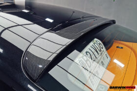 DarwinPRO 2016-2020 Rolls-Royce Wraith BKSS Style Carbon Fiber Roof Spoiler - image 6