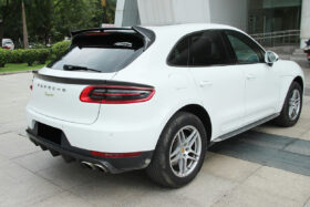 DarwinPRO 2014-2019 Porshe Macan BS Style Carbon Fiber Rear Decklid Spoiler - image 1
