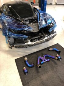 Unobtainium 720S Titanium / Inconel / Stainless X-Pipe Exhaust for McLaren 765LT - Image 3