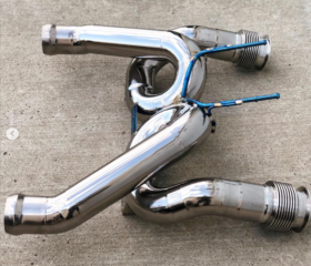 Unobtainium 720S Titanium / Inconel / Stainless X-Pipe Exhaust for McLaren 765LT - Image 10