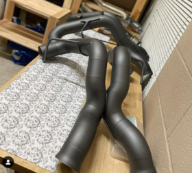 Unobtainium McLaren 570S 3" X-Pipe Race Exhaust - image 6