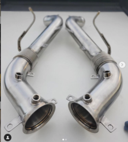 Unobtainium McLaren 3.8L High Flow Downpipes - image 4