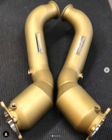 Unobtainium McLaren 750S High Flow Downpipes - image 1