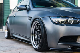 DarwinPRO 2008-2012 BMW M3 E92 E93 ET Style Carbon Fiber Side Skirts Under Board - image 1