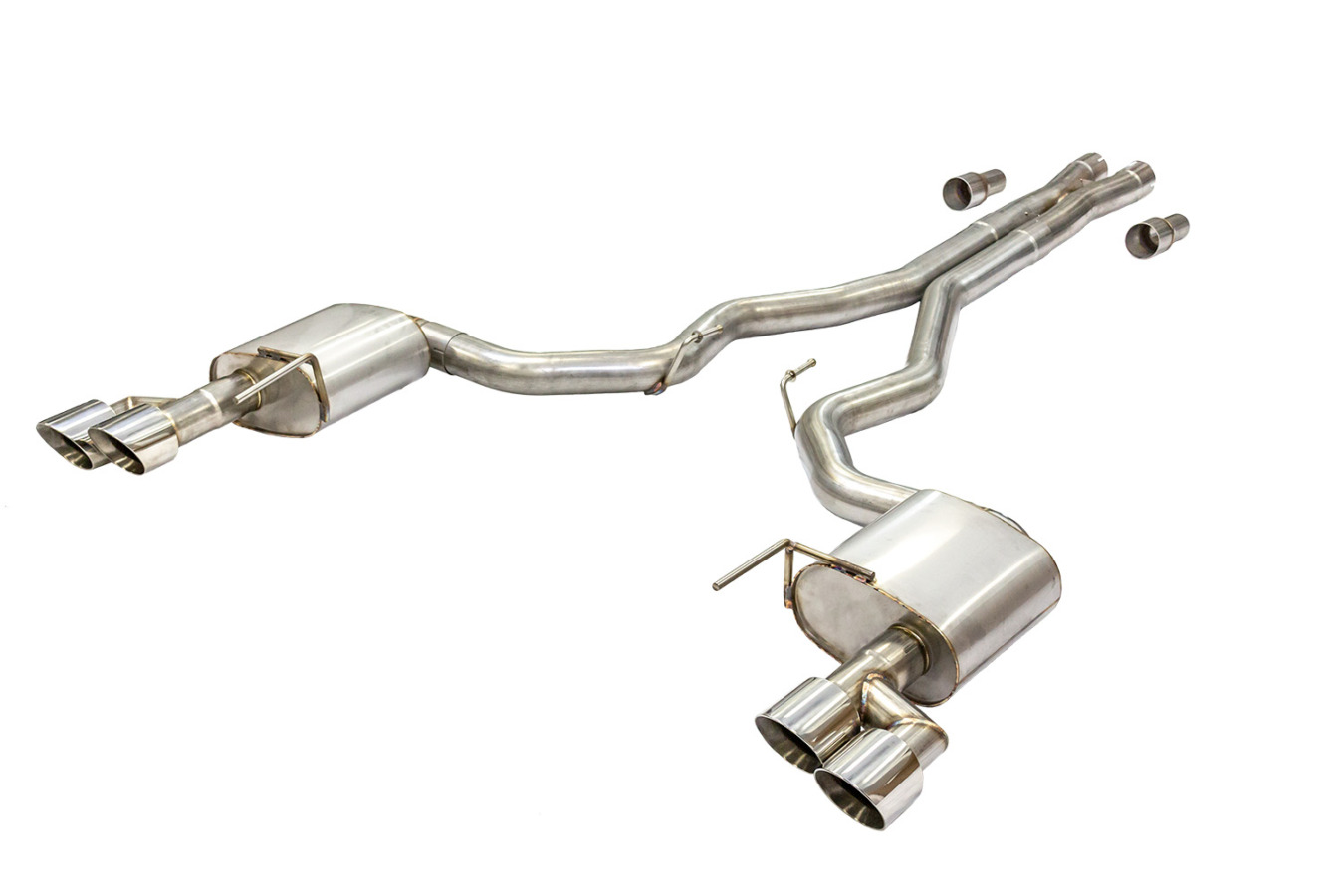 2018-2023 Ford Mustang GT – Steeda 3" Cat-Back Exhaust System - 304 Stainless