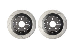 2015-2023 Ford Mustang Mach 1/Bullitt/GT – Steeda Performance Pack Rear Two-Piece 330mm x 25mm Floating Rotors
