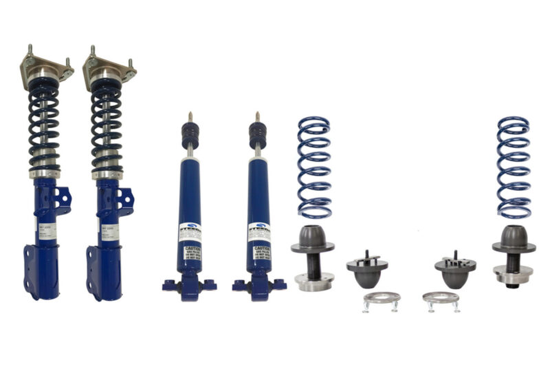 2015-2025 Ford Mustang – Steeda Pro-Action Front Coilovers & Adjustable Rear Ride Height Kit
