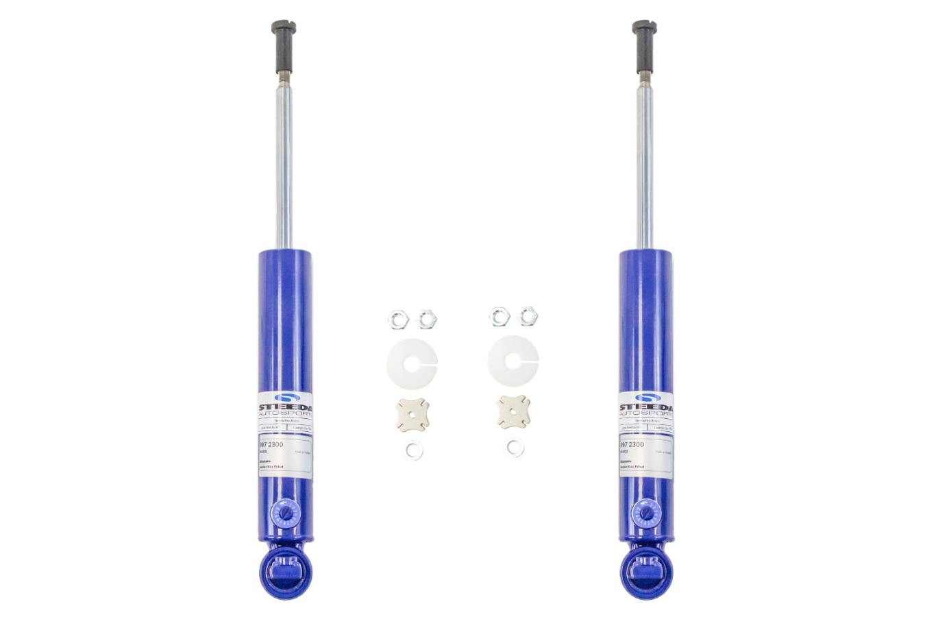 2015-2026 Ford Mustang – Steeda Pro-Action Double-Adjustable Rear Shocks
