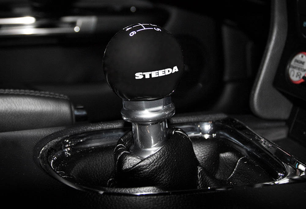 2015-2023 Ford Mustang – Steeda 6-Speed Black Shift Knob