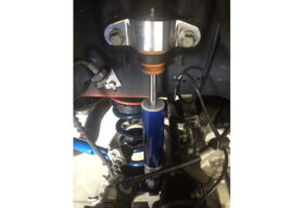 2015-2026 Ford Mustang – Steeda HARDCORE Billet Rear Shock Mount - 12mm Adjustable Pro Action Rear Shocks (3)