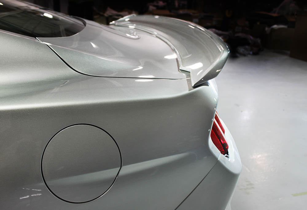 2015-2023 Ford Mustang – Steeda Convertible Q-Series Rear Spoiler - Satin Black