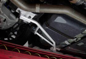 2015-2026 Ford Mustang – Steeda Coupe Rear IRS Subframe Support Braces (3)