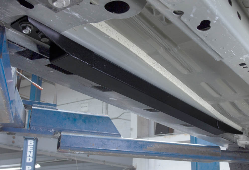 2015-2026 Ford Mustang – Steeda Coupe Low-Profile Jacking Rails (2)