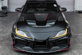 DarwinPRO 2019-UP Toyota GR Supra (J29 DB) A90 A91 BKSSII Style Carbon Fiber Hood - image 6