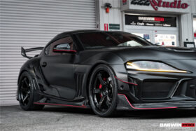 DarwinPRO 2019-UP Toyota GR Supra (J29 & DB) A90 A91 BKSSII Style Part Carbon Fiber Full Wide Body Kit - image 5