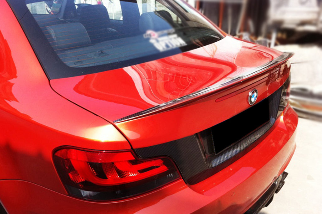 DarwinPRO 2008-2013 BMW E82 1M Series RZ Style Carbon Fiber Trunk Spoiler