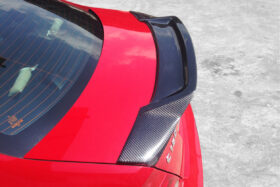 DarwinPRO Mercedes Benz W204 C Class  C63 AMG Coupe RT Style Carbon Fiber Trunk Spoiler - image 1