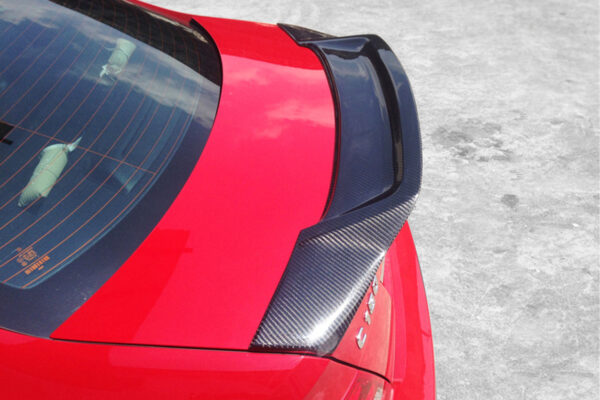 DarwinPRO Mercedes Benz W204 C Class  C63 AMG Coupe RT Style Carbon Fiber Trunk Spoiler