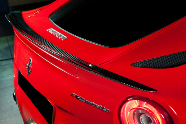 DarwinPRO 2012-2017 Ferrari F12 Berlinetta RS Style Carbon Fiber Trunk Spoiler
