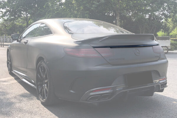 DarwinPRO 2014-2021 Mercedes Benz C217 S63 S65 AMG Coupe  Carbon Fiber Trunk Trim