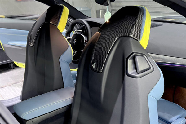 DarwinPRO 2021-UP BMW M3 G80 M4 G82 G83 Carbon Fiber Up Seat-Back Cover