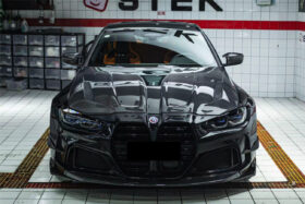 DarwinPRO 2021-UP BMW M3 M4 IMP Performance Carbon Fiber Hood DarwinPRO (iMP Design) Fits  G80, G81, G82, G83 - image 4