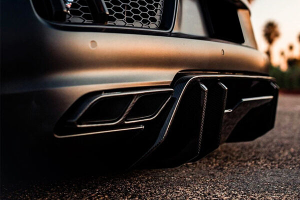 DarwinPRO 2016-2019 Audi R8 Carbon Fiber Rear Diffuser Carbonado (VRS) Fits Coupe | Spyder