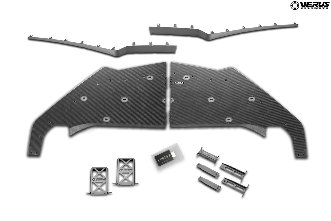 Verus Engineering 2020-2024 Chevrolet Corvette C8 Front Splitter Kit, WF Spec