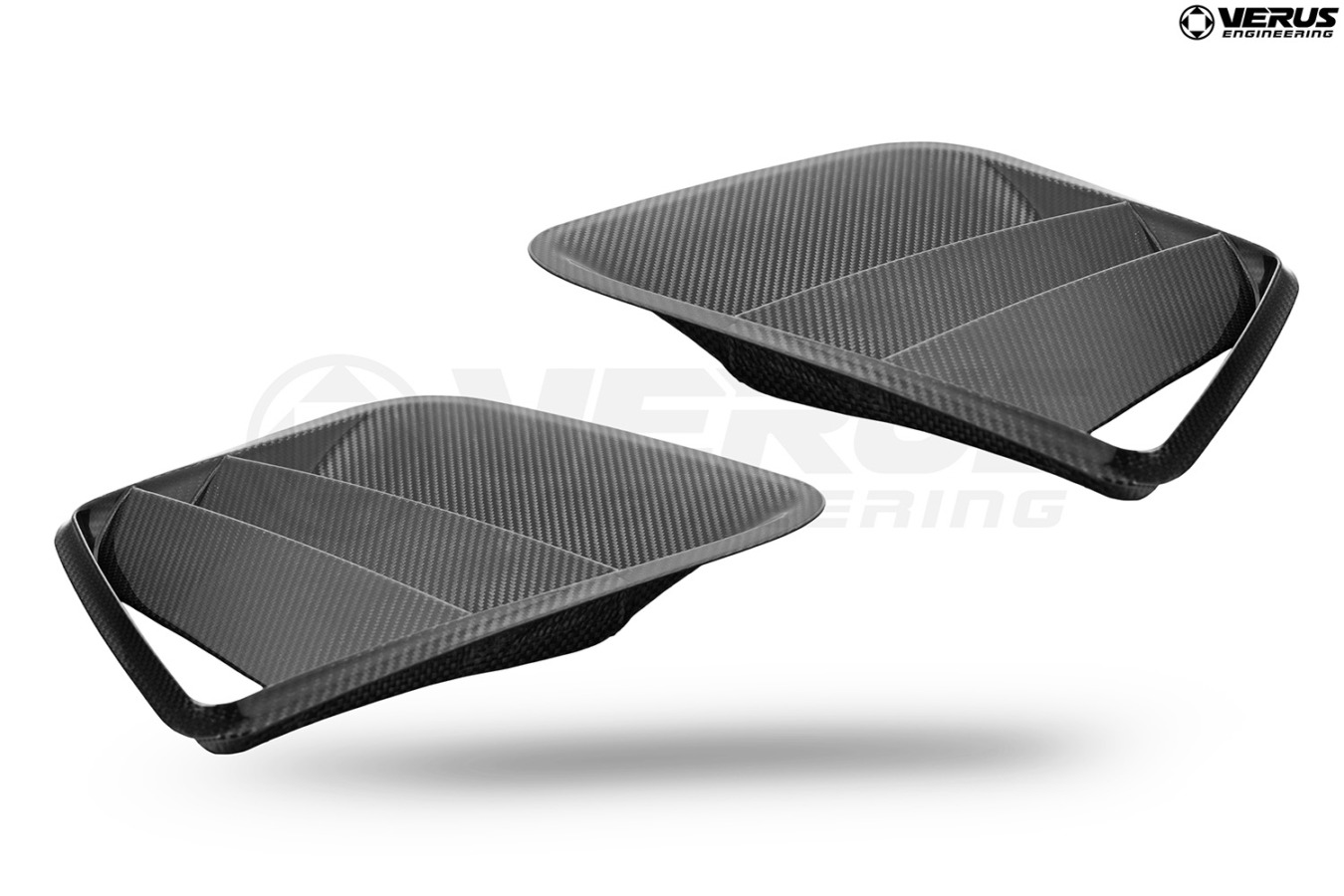 Verus Engineering 2021-2025 BMW M3 / M4 (G80/G82) Carbon Hood Louver Kit
