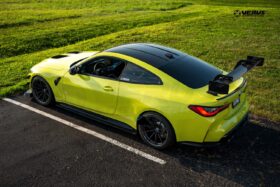 Verus Engineering 2021-2025 BMW M4 (G82) Carbon Polyweave Side Splitter Kit - image 7