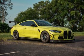 Verus Engineering 2021-2025 BMW M4 (G82) Carbon Polyweave Side Splitter Kit - image 8
