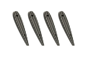 Verus Engineering 2015-2020 Ford Mustang Shelby GT350 Carbon Polyweave Splitter Grind Kit - image 1
