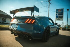 Verus Engineering 2015-2020 Ford Mustang Shelby GT350R UCW Rear Wing Kit - image 2